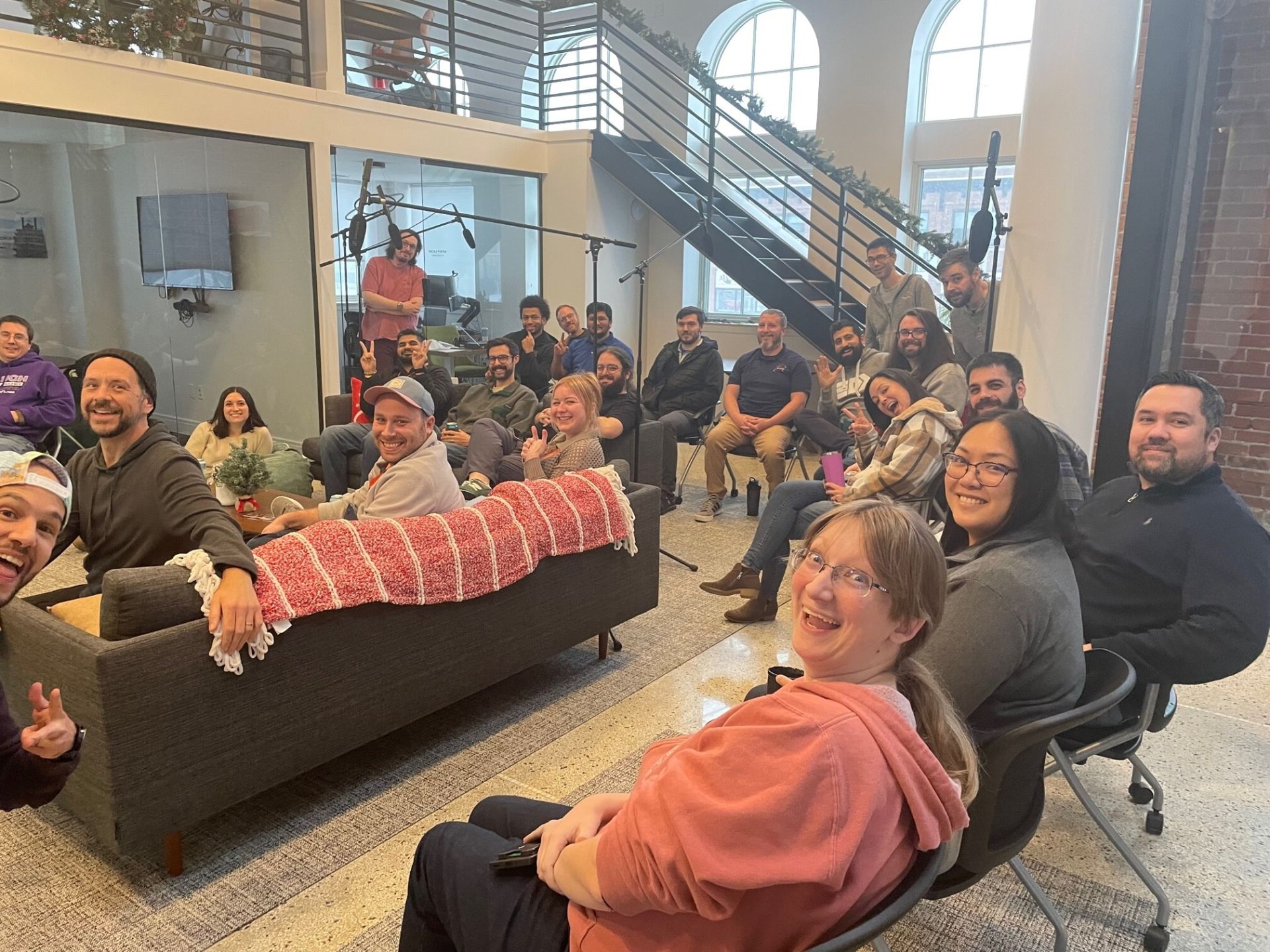 The entire IT Managed Services team at Macro Connect