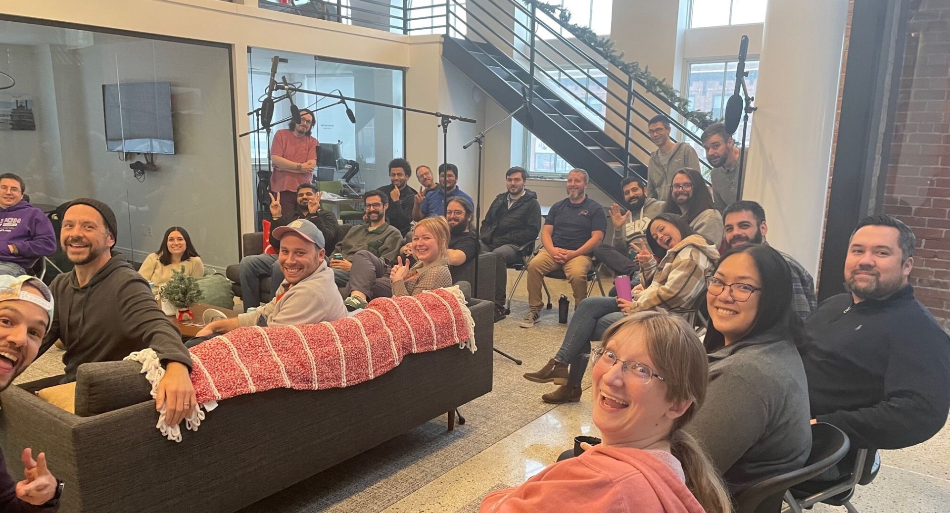 The entire IT Managed Services team at Macro Connect